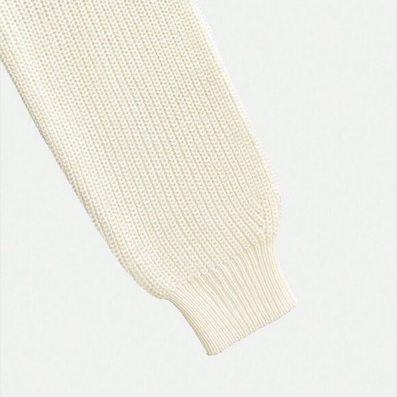 Casual Women's fun print Vneck Knit sweater - Picture 7 of 7